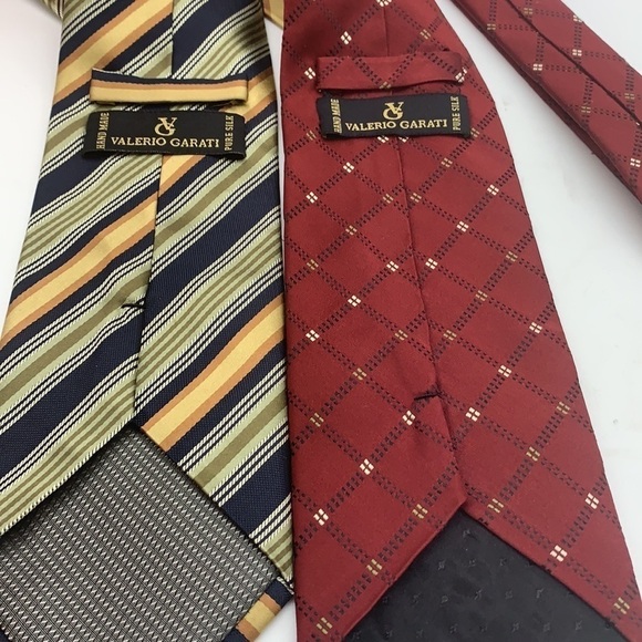 Valerio Garati Lot of Two Silk Ties - Picture 4 of 6